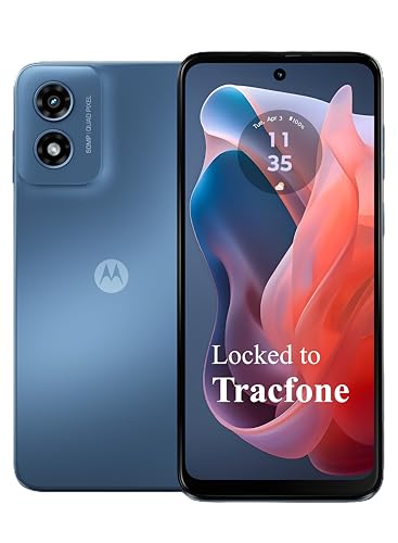 Tracfone Motorola Moto g Play 2024 [Activation Promotion] Locked to Tracfone, 64GB, Includes 1500Min/1500Txt/1500MB, 365 Days Service Plan, 6.5" 90Hz Display, 50MP Camera, Storage 4GB RAM thumbnail