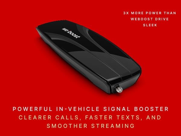 weBoost Dash Cell Phone Signal Booster with Wireless Charger | Boosts 5G/4G LTE for All US Carriers | Truck, Car, SUV | Magnetic Mount | FCC Approved thumbnail