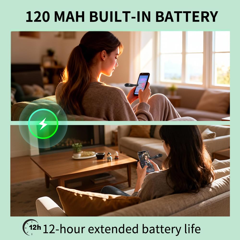 Wriless Auto Clicker for iPhone Android Phone Tapper for Tiktok Built-in Battery Screen Auto Tapper for Tiktok Live,Game,Likes & Reward Tasks Rechargeable thumbnail
