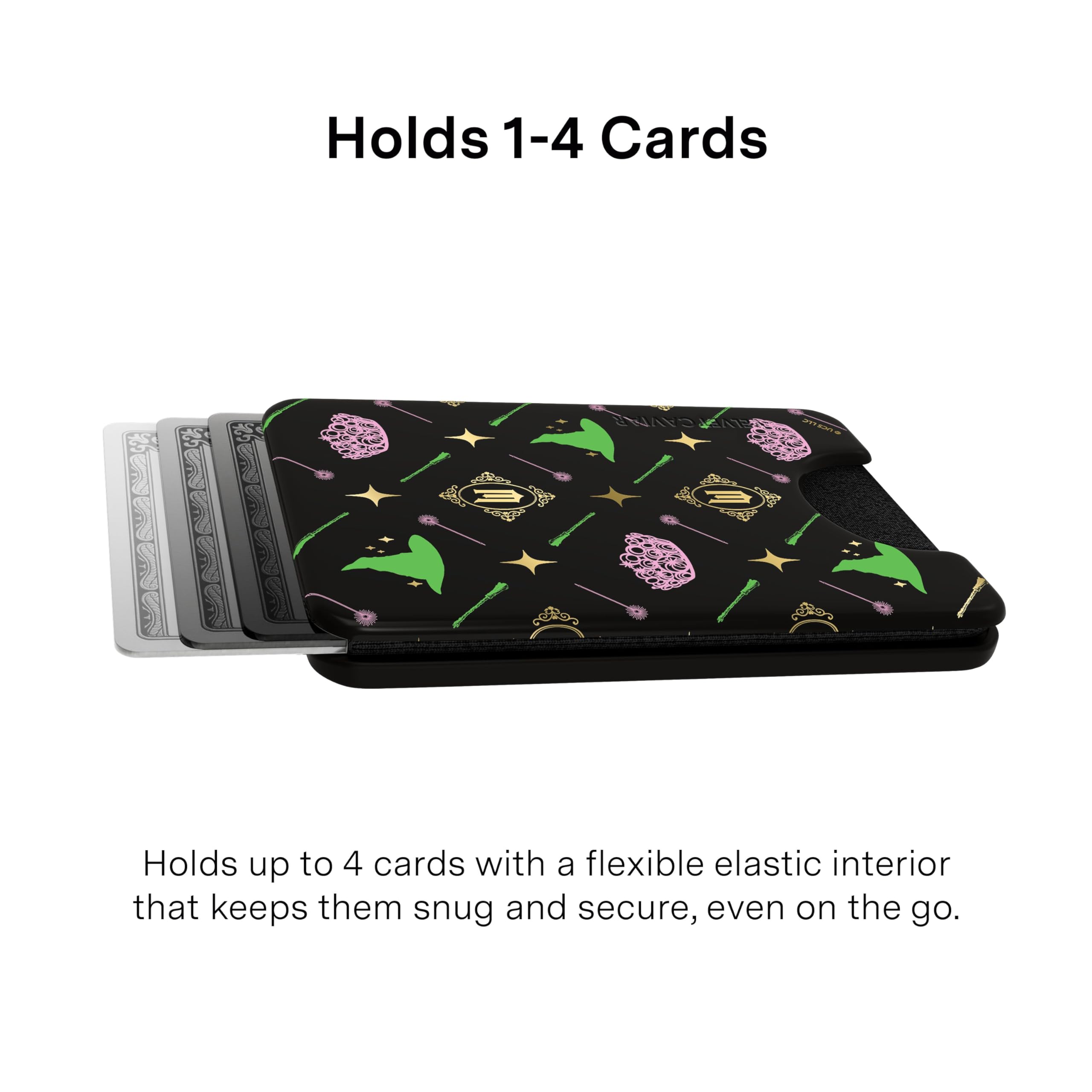 VELVET CAVIAR compatible with MagSafe Wallet 2.0 | Magnetic Card Holder Wallet for iPhone 17/16/15/14/13/12 or Phone Cases compatible with MagSafe | Best Witches thumbnail