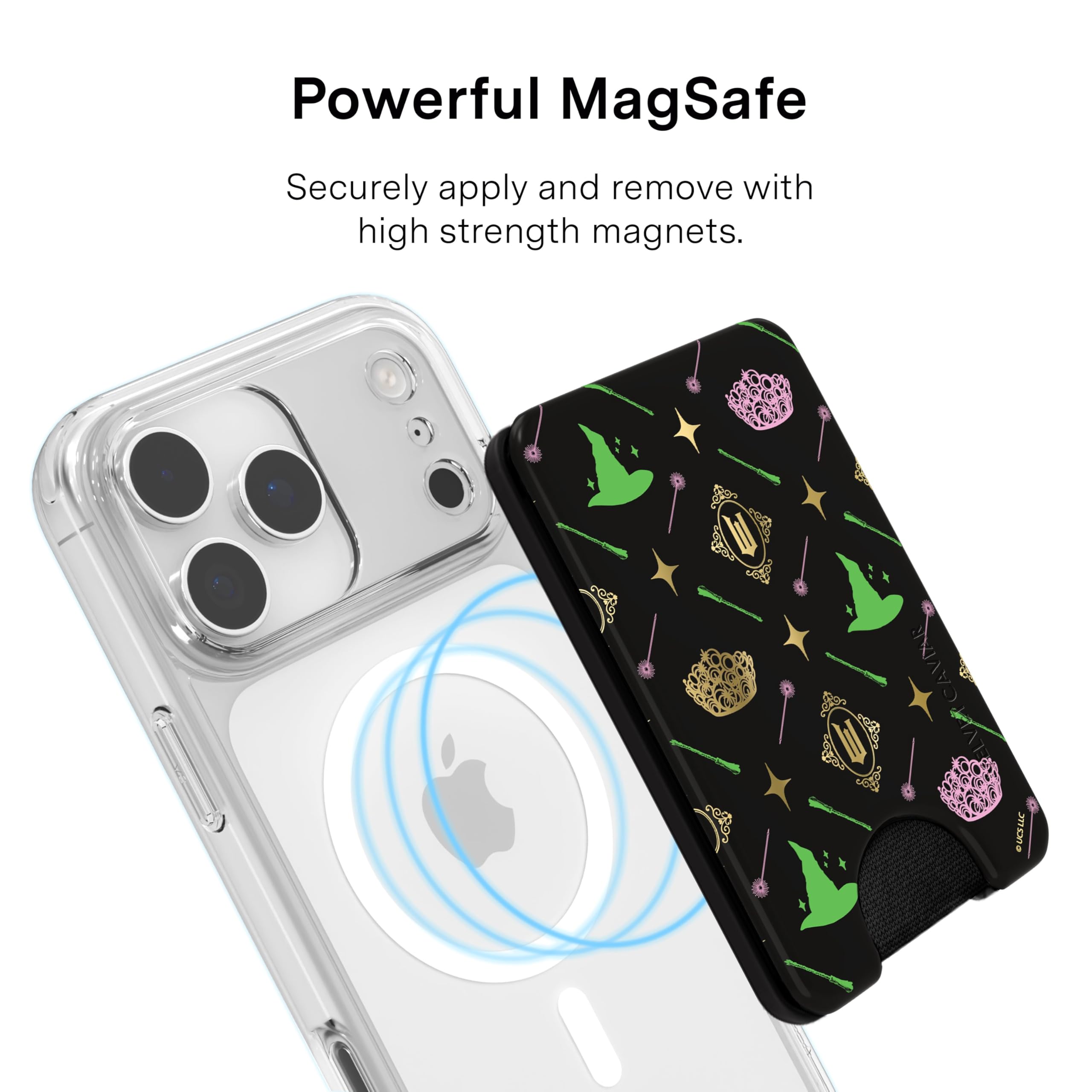 VELVET CAVIAR compatible with MagSafe Wallet 2.0 | Magnetic Card Holder Wallet for iPhone 17/16/15/14/13/12 or Phone Cases compatible with MagSafe | Best Witches thumbnail