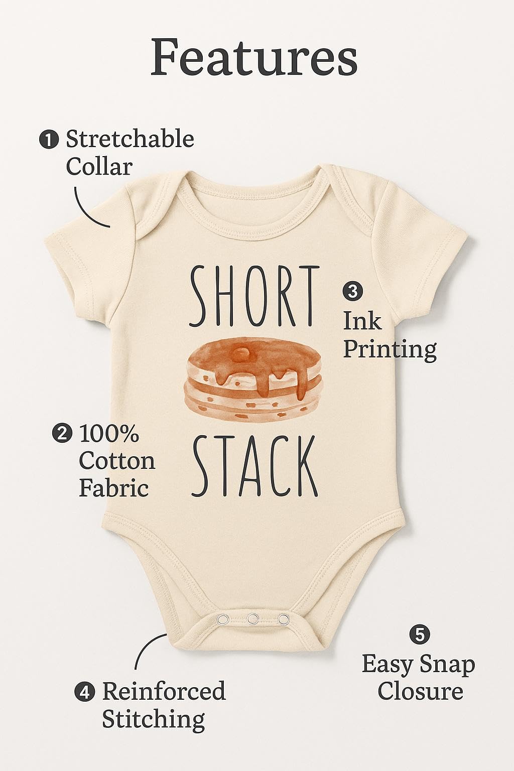 Crawl Walk Fitness - Baby Boy Girl Clothes Bodysuit Funny Cute thumbnail