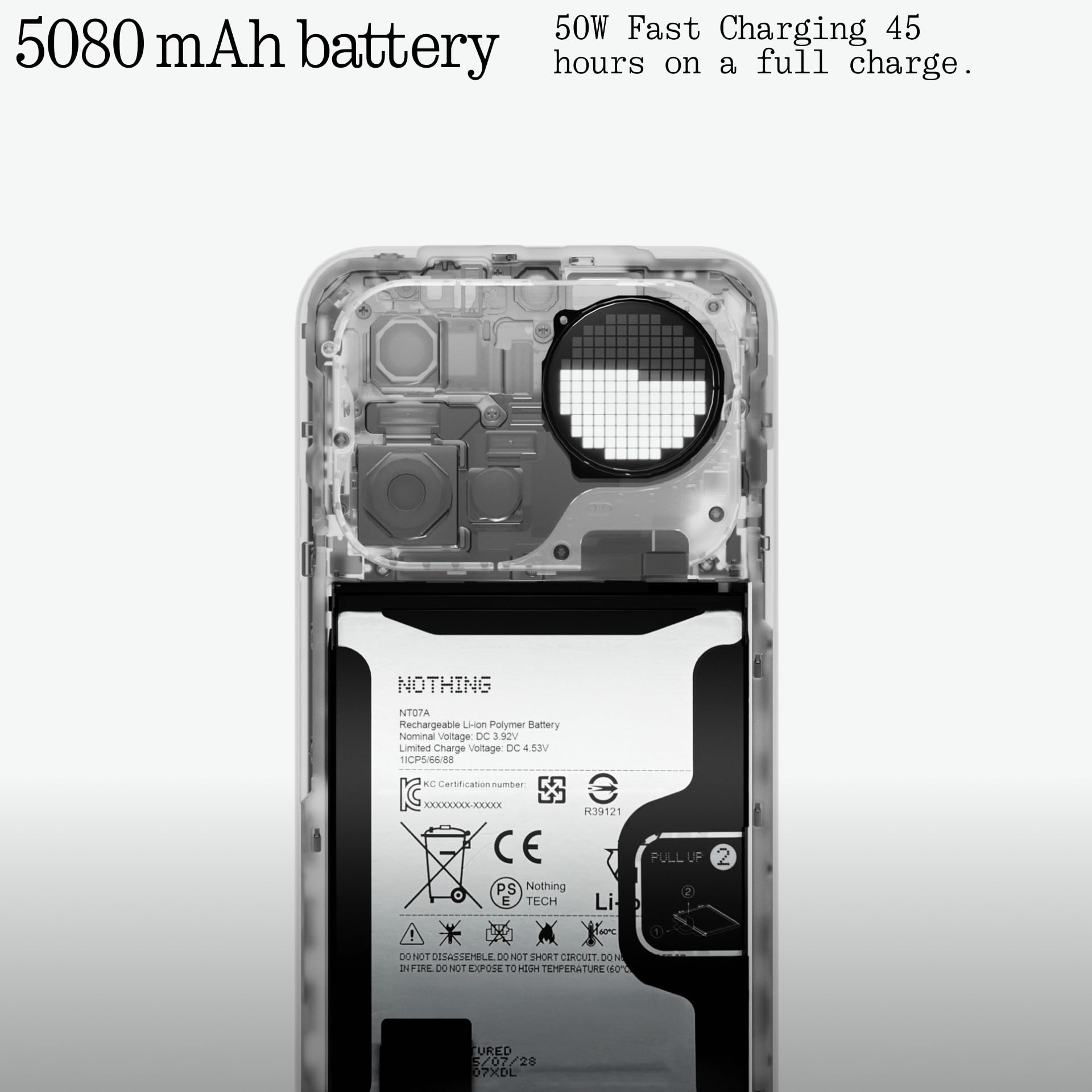 Nothing Phone (4a) Pro Cell Phone 2026 New, Unlocked Android 16 Smartphone, Triple-Lens Camera, AI Photo Edits, 6.83" 144Hz AMOLED Display, 5080mAh Battery, Dual-SIM Glyph Matrix (Black, 12+256GB) thumbnail