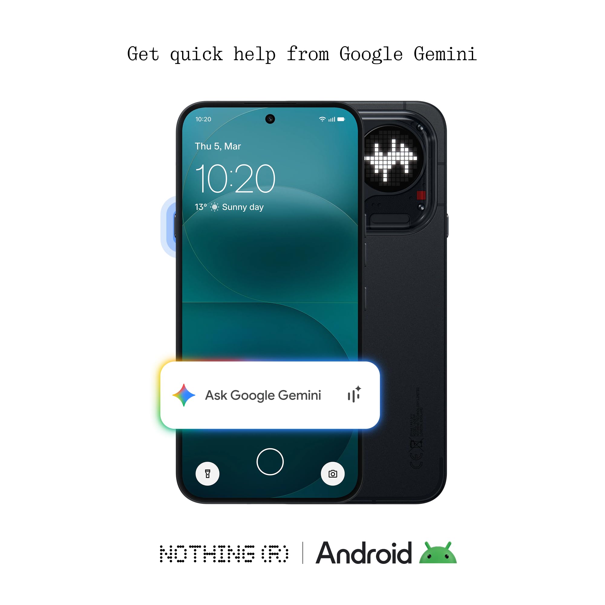 Nothing Phone (4a) Pro Cell Phone 2026 New, Unlocked Android 16 Smartphone, Triple-Lens Camera, AI Photo Edits, 6.83" 144Hz AMOLED Display, 5080mAh Battery, Dual-SIM Glyph Matrix (Black, 12+256GB) thumbnail