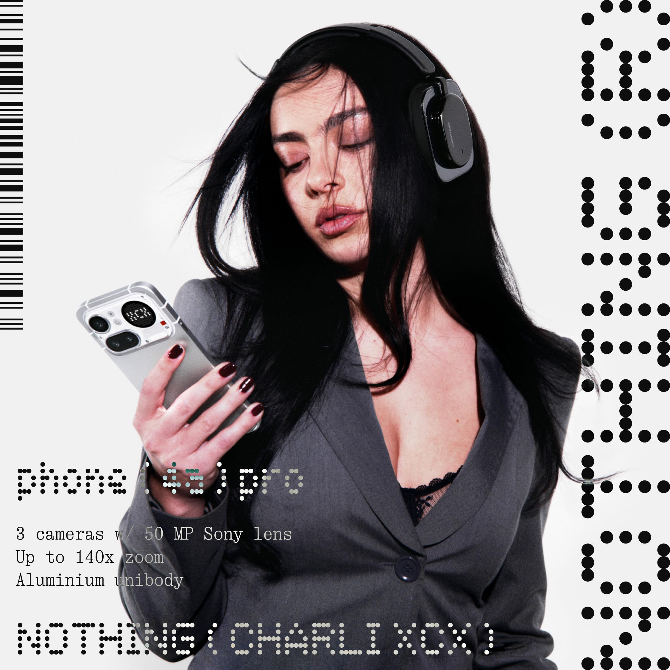 Nothing Phone (4a) Pro Cell Phone 2026 New, Unlocked Android 16 Smartphone, Triple-Lens Camera, AI Photo Edits, 6.83" 144Hz AMOLED Display, 5080mAh Battery, Dual-SIM Glyph Matrix (Sliver, 12+256GB) | Phone thumbnail