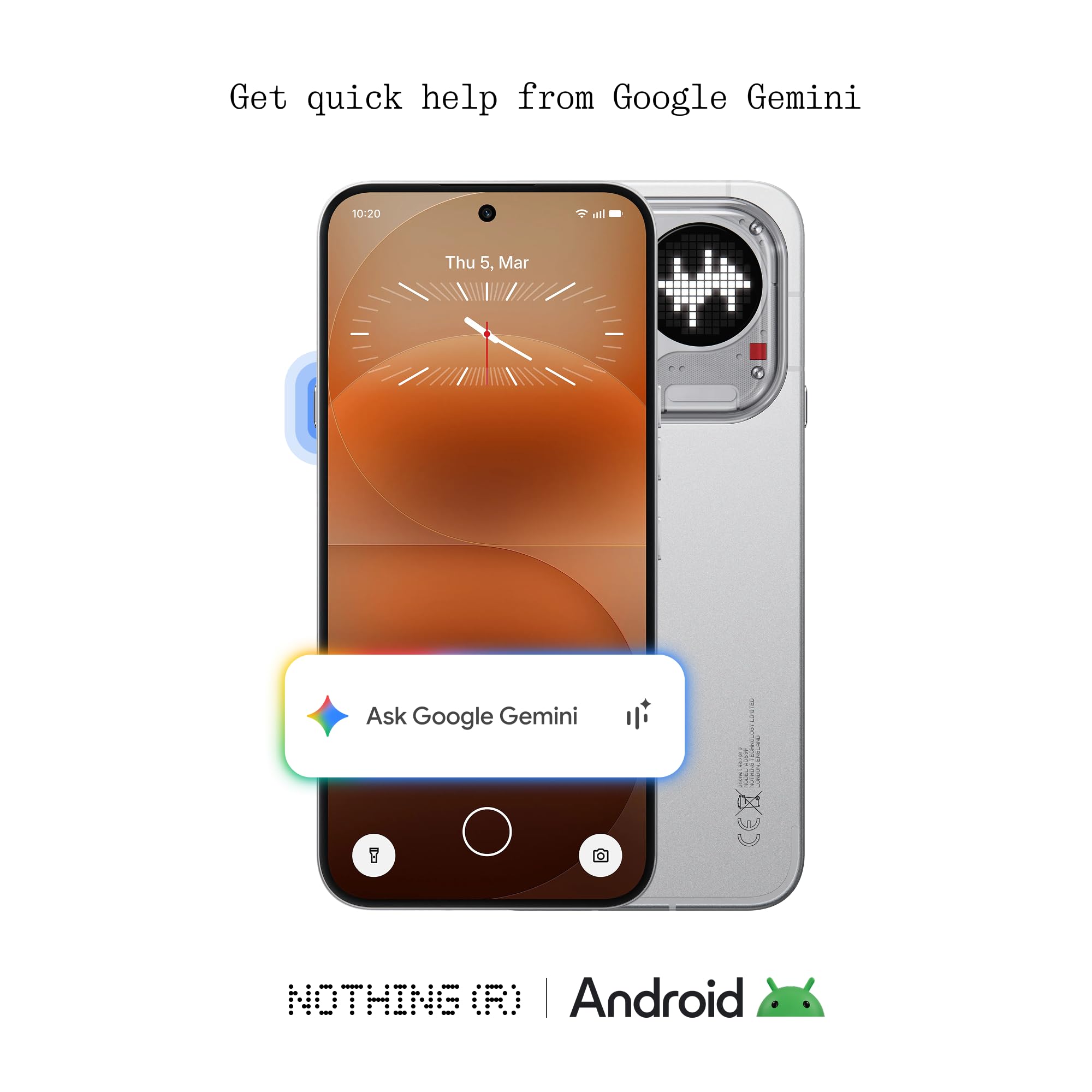 Nothing Phone (4a) Pro Cell Phone 2026 New, Unlocked Android 16 Smartphone, Triple-Lens Camera, AI Photo Edits, 6.83" 144Hz AMOLED Display, 5080mAh Battery, Dual-SIM Glyph Matrix (Sliver, 12+256GB) | Phone thumbnail