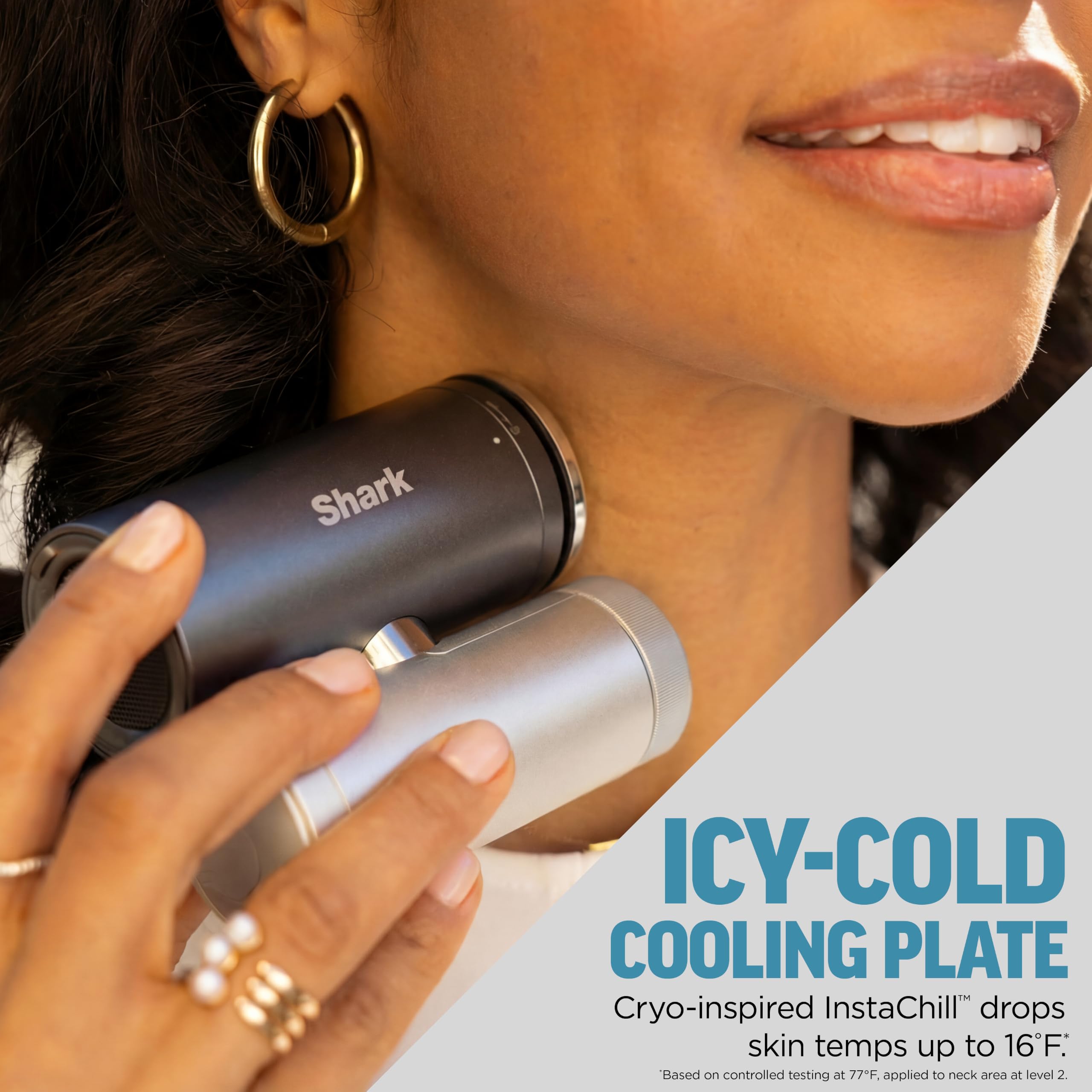Shark ChillPill 3-in-1 Fan, Mist and Cooling Plate, Carbon, FA022 thumbnail