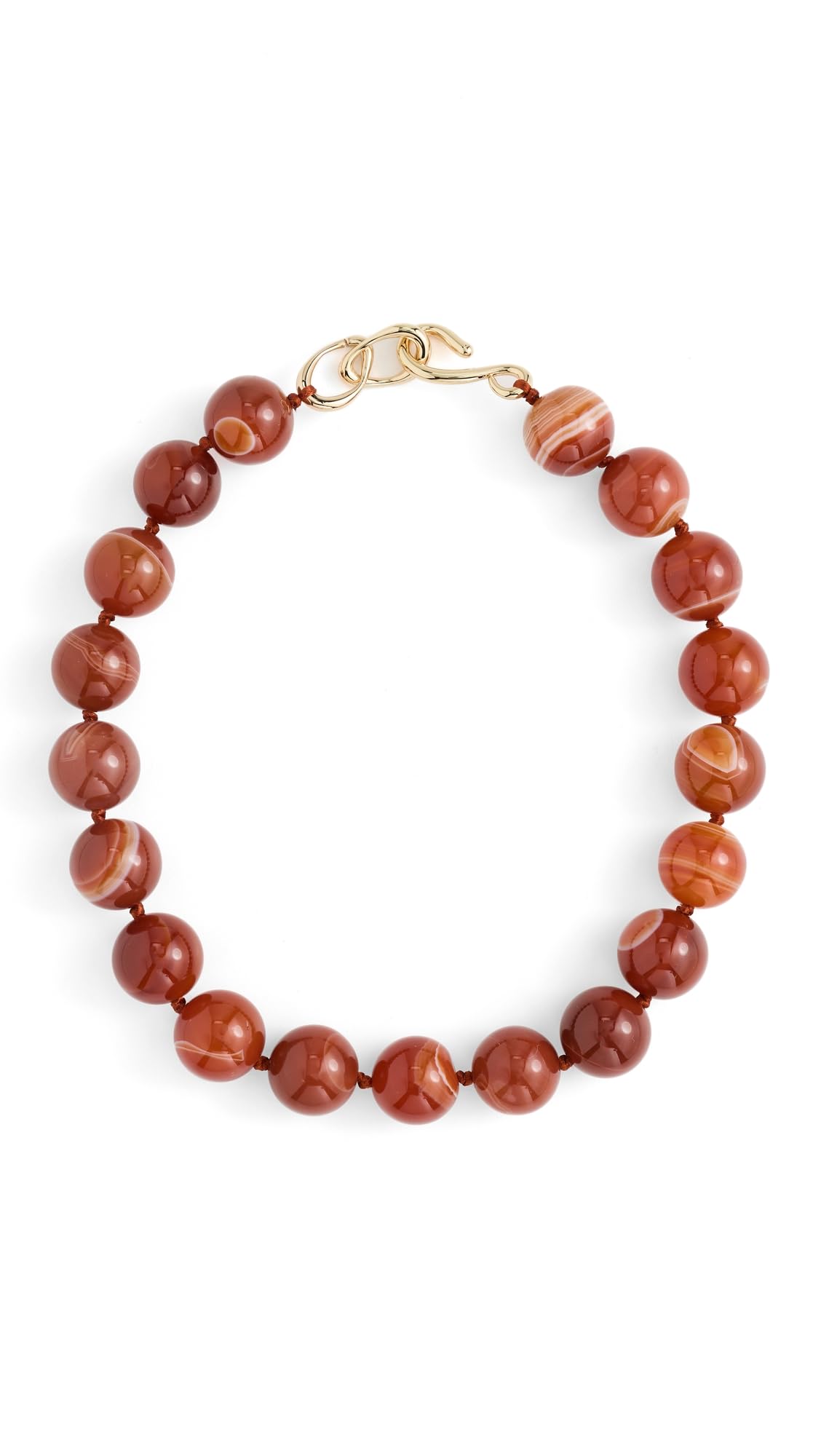 Madewell Women's Oversized Stone Bead Choker Necklace