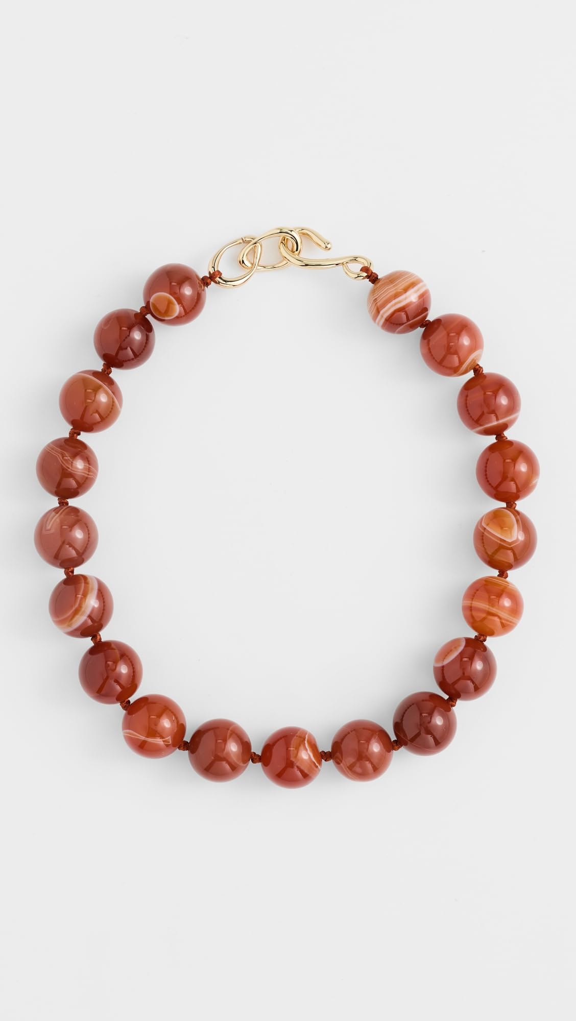 Madewell Women's Oversized Stone Bead Choker Necklace thumbnail