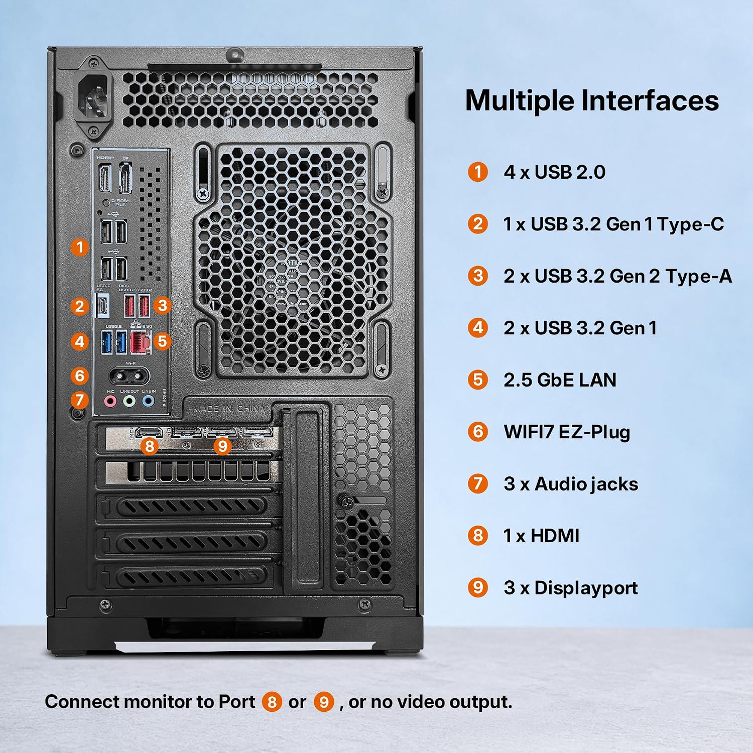 KOTIN Prebuilt Gaming PC RTX 5070 12GB, Ryzen 7 9700X, 32GB DDR5, 1TB SSD thumbnail