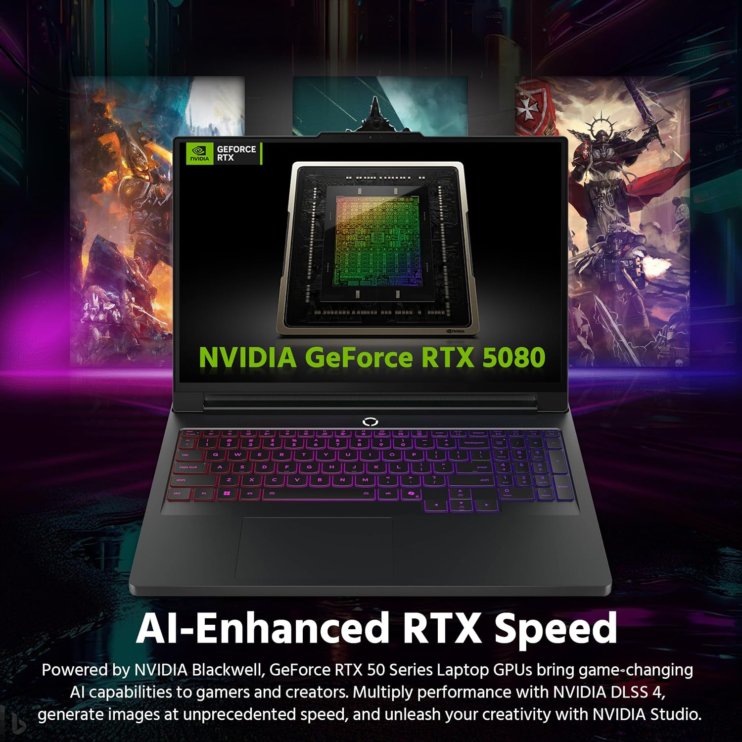 Lenovo Legion Pro 7i 16" WQXGA 240Hz Gaming Laptop, Intel Core Ultra 9 275HX, GeForce RTX 5080 GDDR7, 32GB DDR5, 2TB Storage (1TB PCIe SSD&1TB Docking Station), Backlit Keyboard, Win 11 Pro, Black thumbnail