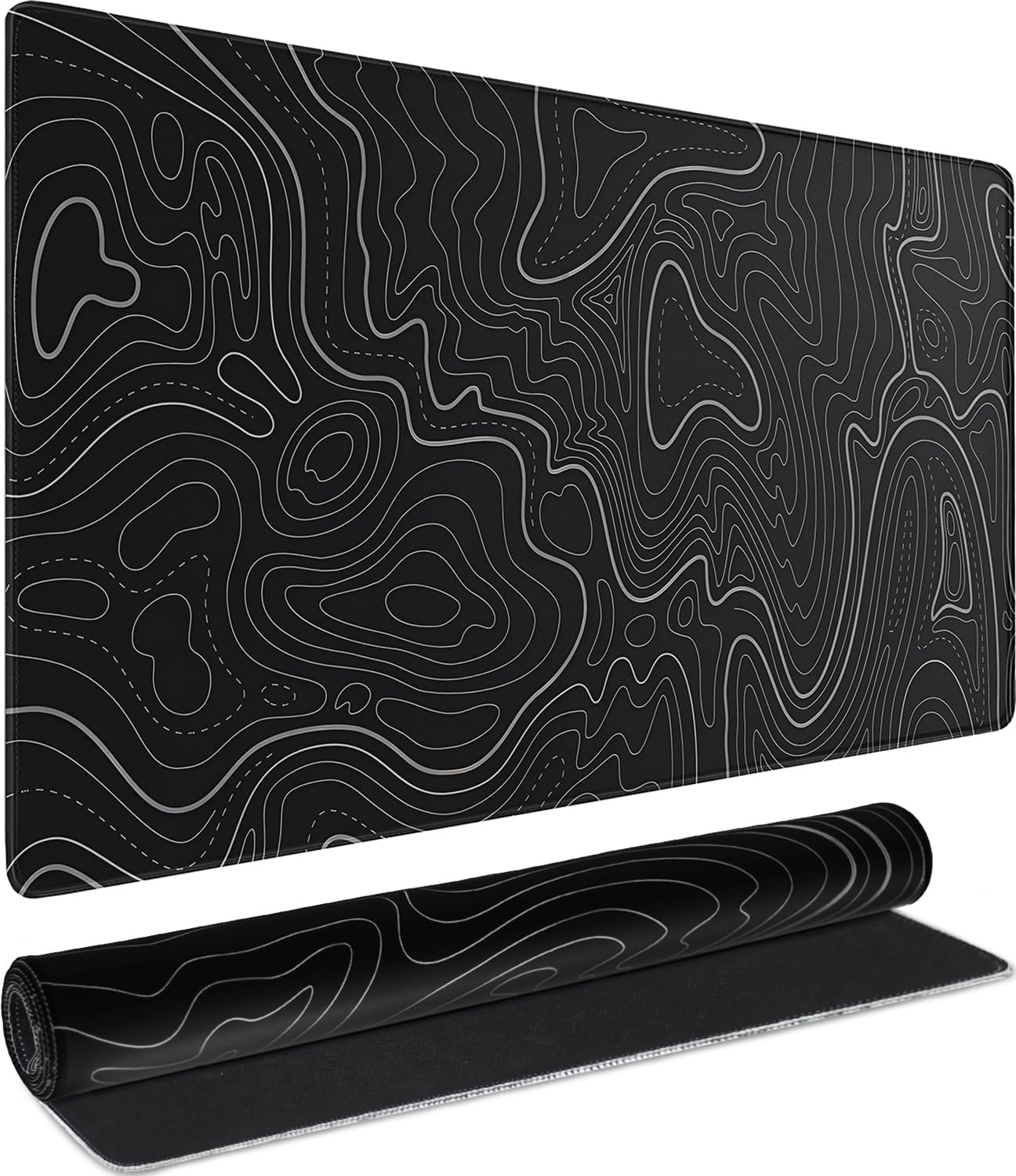 Large Mouse Pad, Waterproof Extra Large Mousepad with Stitched Edges, 31.5" x 15.7" Non-Slip Rubber Base Office Big Long Keyboard Pad for Office Gamer Home XXL, (Horse) thumbnail