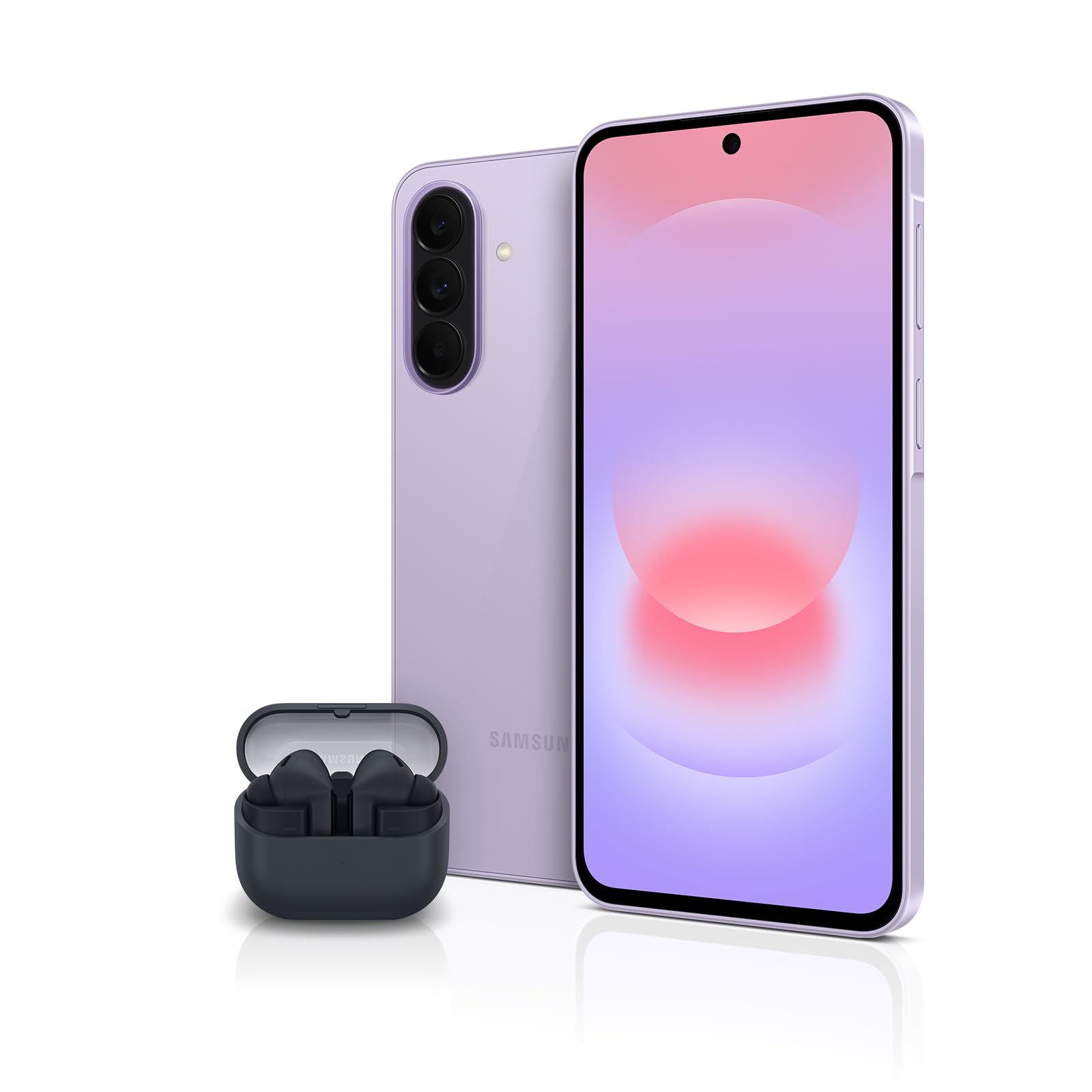 Samsung Galaxy A37 5G (2026), Unlocked Android Smartphone + Buds3 FE + 256GB, AMOLED Display, Triple Camera, IP68, Slim Phone, 500mAh Battery, US Version, Awesome Lavender
