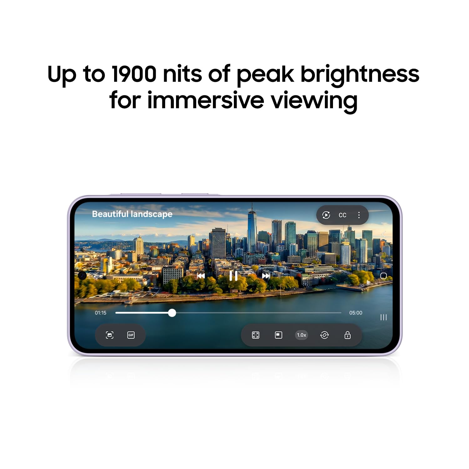 Samsung Galaxy A37 5G (2026), Unlocked Android Smartphone + Buds3 FE + 256GB, AMOLED Display, Triple Camera, IP68, Slim Phone, 500mAh Battery, US Version, Awesome Lavender thumbnail