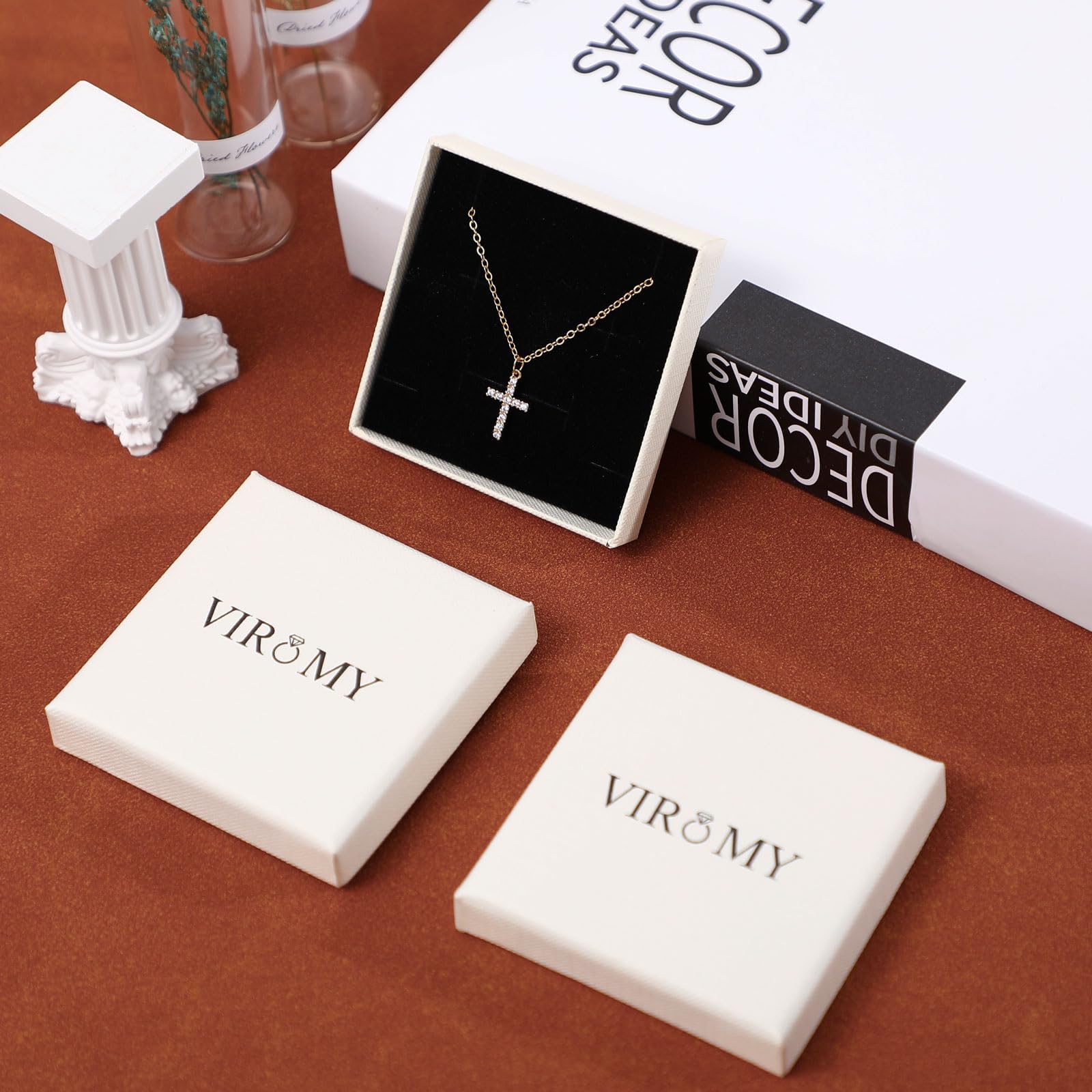 Gold Pearl Necklaces for Women - White Pearls Jewelry Gifts Wedding Bride Bridesmaid Jewelry thumbnail