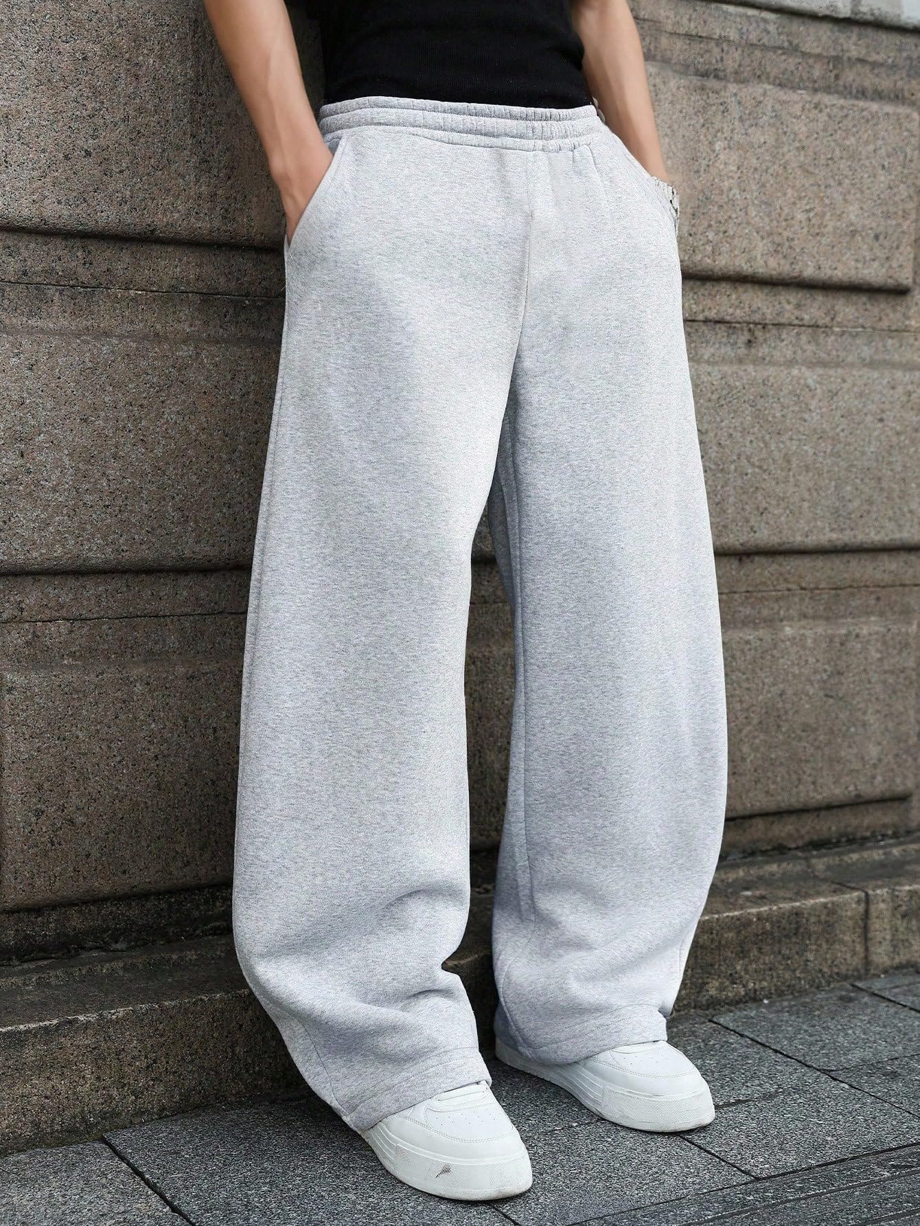 Verdusa Boys Baggy Sweatpants Wide Leg Athletic Pants with Pockets thumbnail