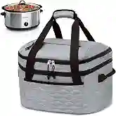 Sunvivi 8-in-1 Multi Cooker, 6.5QT Slow Cooker with Food Steamer