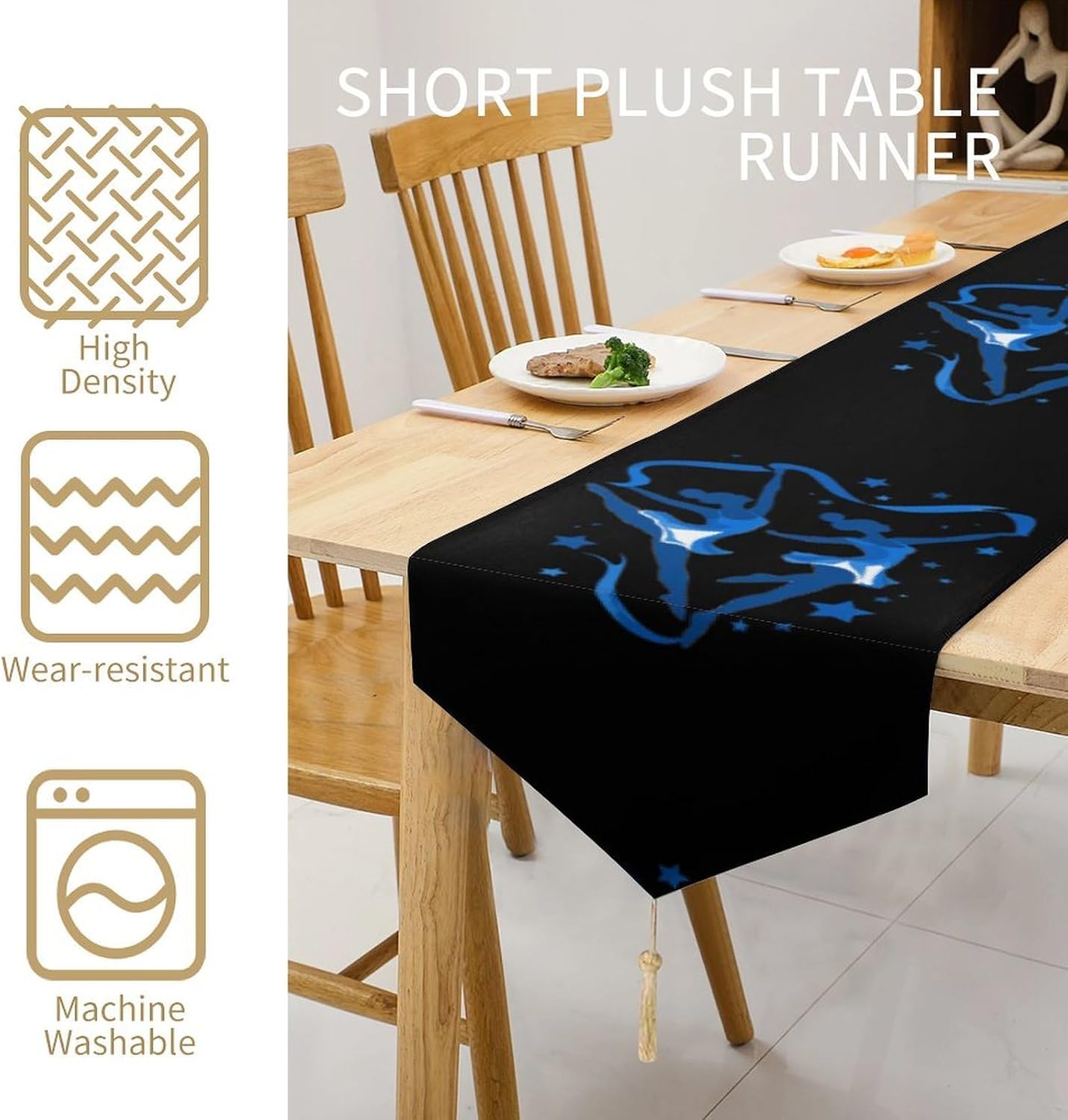 Gymnast Gymnastics Ribbon Table Runner Home Decor 178*33cm thumbnail